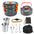 Outdoor Portable Cookware Kit Camping Hiking Picnic